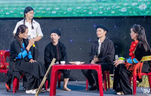 Một tiểu phẩm trong chương trình.