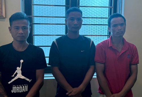 Các đối tượng Lương Đình Quý, Lê Văn Chi và Phú Văn Sáng.