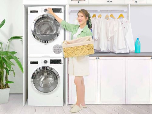 Máy giặt, máy sấy là một trong những thiết bị gia dụng tiêu tốn điện đáng kể. (Ảnh: Pico)