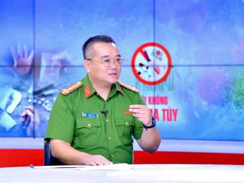 Thượng tá Bùi Anh Vũ, Trưởng Cơ sở cai nghiện ma túy số 1, thành phố Hà Nội. Ảnh: Viết Thành
