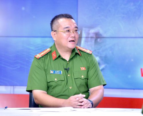 Thượng tá Bùi Anh Vũ, Trưởng cơ sở cai nghiện ma túy số 1, thành phố Hà Nội. Ảnh: Viết Thành 