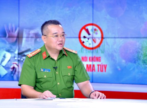 Thượng tá Bùi Anh Vũ, Trưởng cơ sở cai nghiện ma túy số 1, thành phố Hà Nội. Ảnh: Viết Thành