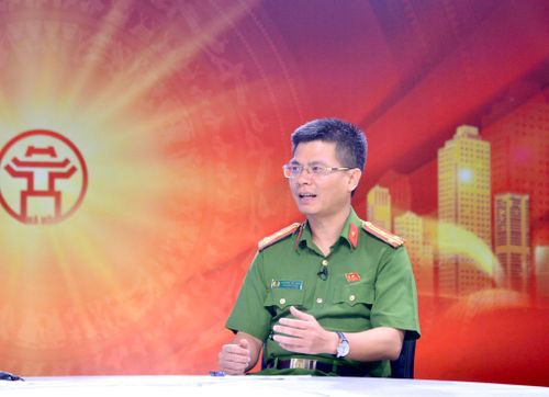 Thượng tá Nguyễn Thế Nhật, Phó Trưởng phòng Cảnh sát điều tra tội phạm về ma túy, Công an thành phố Hà Nội. Ảnh: Viết Thành