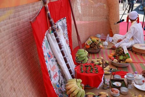 Các tiết mục trình diễn trong lễ Rija Harei