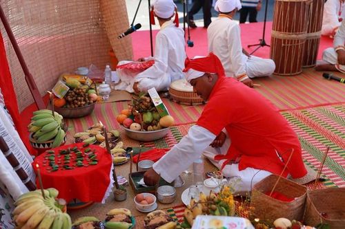 Nghi thức cúng thần linh trong lễ Rija Harei