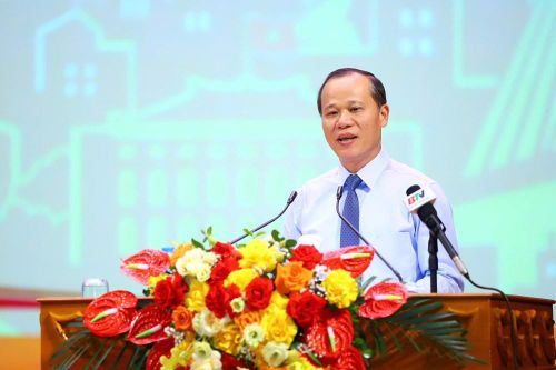 Phó Chủ tịch Thường trực UBND tỉnh Bắc Ninh Mai Sơn phát biểu