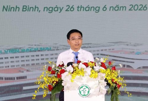 Phó Thủ tướng Chính Phủ Nguyễn Văn Thắng phát biểu tại buổi lễ.