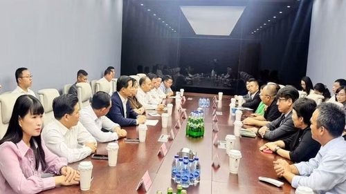 Lãnh đạo tỉnh Thái Nguyên đang thực hiện xúc tiến đầu tư tại Trung Quốc.