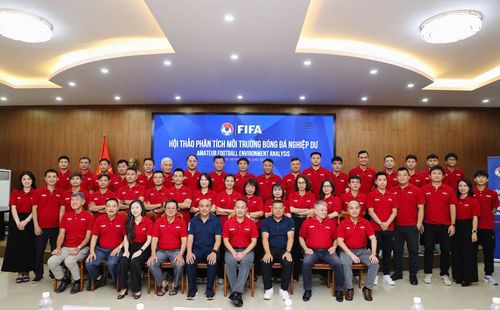 Thông qua hội thảo, FIFA kỳ vọng VFF cùng các địa phương sẽ có thêm cơ sở để xây dựng các định hướng phát triển bóng đá nghiệp dư phù hợp. Ảnh: VFF