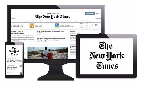 New York Times là một trong những tờ báo tiên phong về chuyển đổi số trong ngành báo chí hiện đại. Ảnh: NYT.