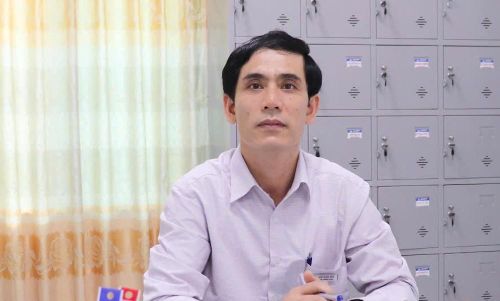 Thạc sĩ Bùi Quốc Huy, Phó Trưởng khoa Động lực, Trường Cao đẳng Cơ điện và Nông lâm Phú Thọ. Ảnh: NVCC.