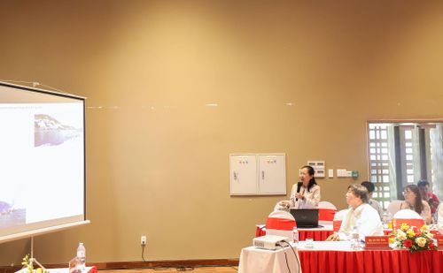 Đại biểu tham luận tại hội thảo. Ảnh: NGỌC PHÚ