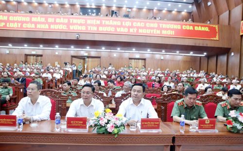 Các đại biểu tham dự buổi gặp mặt. Ảnh: TRỌNG HUY