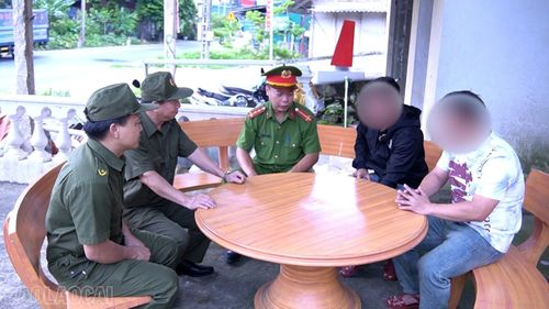 Lực lượng Công an xã Yên Bình thường xuyên duy trì kiểm danh, kiểm diện đối tượng thuộc diện quản lý sau cai nghiện.