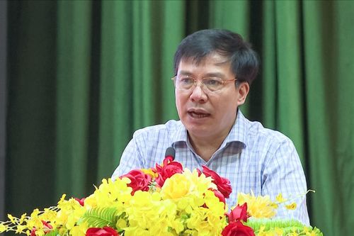 Phó Giám đốc Sở Khoa học và Công nghệ tham luận về những tồn tại và giải pháp trong công tác chuyển đổi số