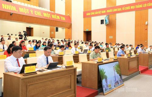 Các đại biểu dự kỳ họp.