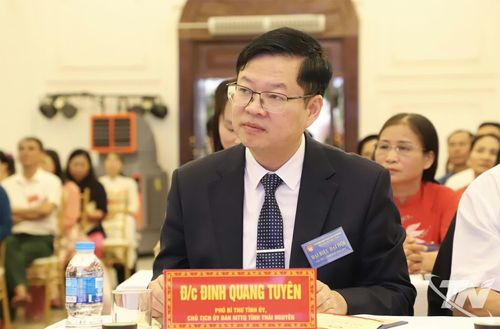 Đồng chí Đinh Quang Tuyên, Phó Bí thư Tỉnh ủy, Chủ tịch Ủy ban MTTQ tỉnh.