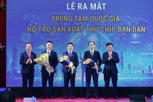 Bộ Khoa học và Công nghệ tổ chức Lễ ra mắt Trung tâm quốc gia hỗ trợ sản xuất thử chip bán dẫn