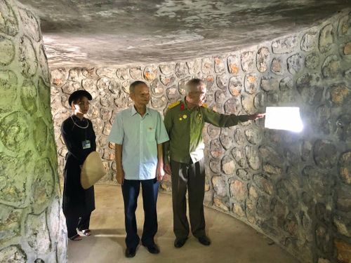 Lô cốt của quân Pháp tại di tích Đồn Đông Khê, Khu di tích Quốc gia đặc biệt Địa điểm Chiến thắng Biên giới năm 1950, xã Đông Khên nơi diễn ra trận đánh ác liệt trận đánh Đồn Đông Khê, trong chiến dịch Biên giới Thu - Đông năm 1950.