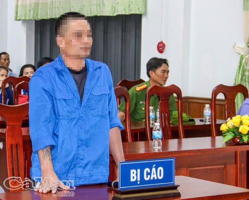 Bị cáo Tr.V.M bị xét xử sơ thẩm về tội “Sử dụng trái phép chất ma túy”