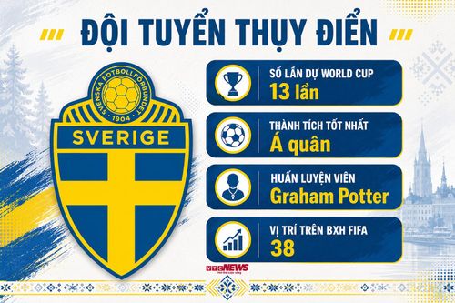 Thông tin Thụy Điển tại World Cup