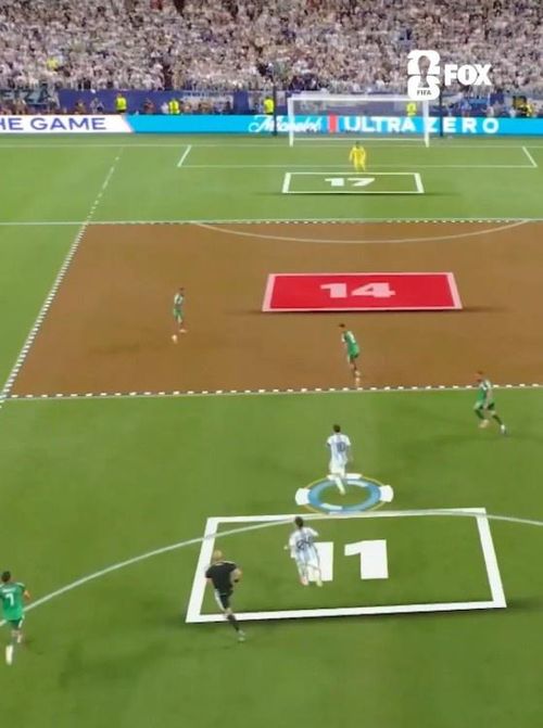  Khu vực "Zone 14" ưa thích của Messi. 