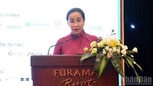 Phó Chủ tịch Ủy ban nhân dân thành phố Đà Nẵng Nguyễn Thị Anh Thi.