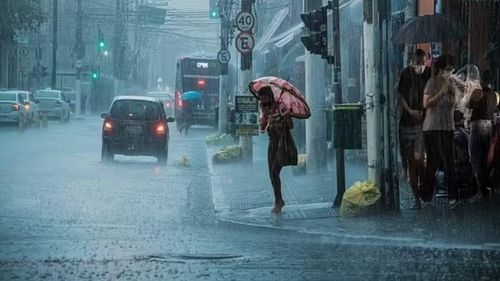 Mưa lớn đã gây ra lũ lụt tại một số khu vực ở miền tây Nhật Bản. Ảnh minh họa: IANS/DTN.