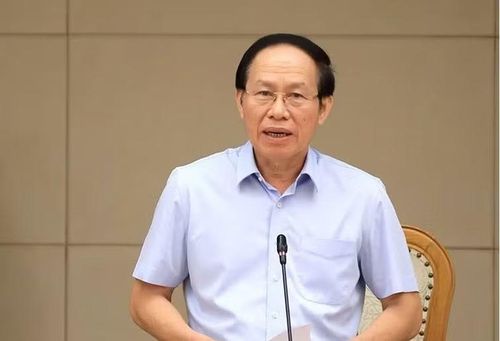 Phó Thủ tướng Lê Tiến Châu phát biểu tại cuộc họp.