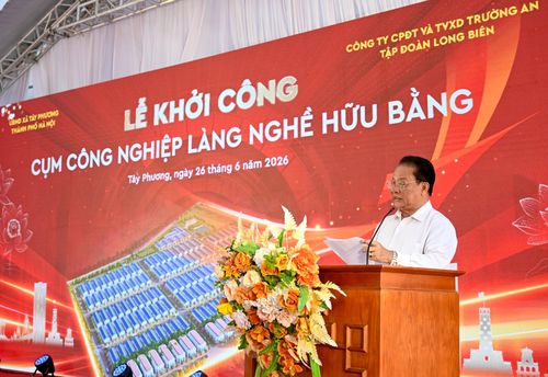 TS. Nguyễn Đức Thuận, Chủ tịch công ty CPĐT & TVXD Trường An thuộc Tập đoàn Long Biên. Ảnh: Hoàng Anh