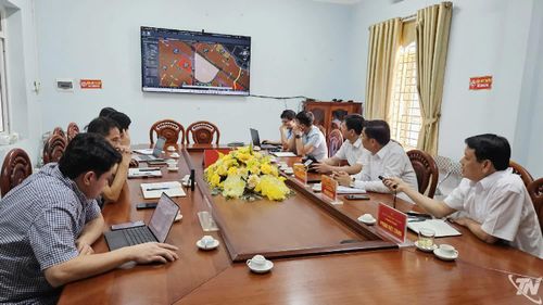 Lãnh đạo phường Quyết Thắng họp triển khai nhiệm vụ quy hoạch phục vụ các dự án đầu tư công trên địa bàn.