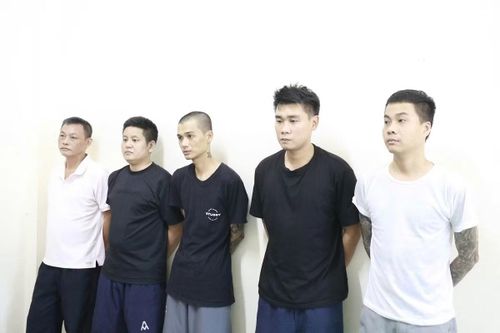 Một số đối tượng trong chuyên án.