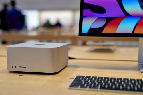  Máy tính để bàn Mac Studio. Ảnh: Bloomberg. 