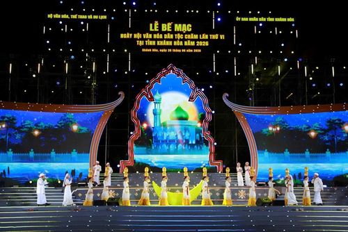 Tiết mục múa Chăm