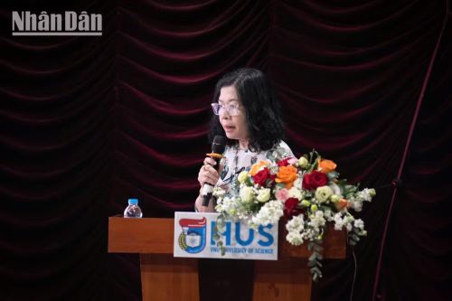 Phó Giáo sư, Tiến sĩ Nguyễn Phương Chi, nguyên Phó Tổng Biên tập Tạp chí Nghiên cứu lịch sử thuộc Viện Sử học Việt Nam. (Ảnh: MINH DUY)