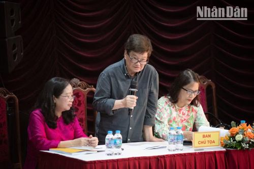 Giáo sư, Tiến sĩ Đỗ Quang Hưng, nguyên Viện trưởng Viện Nghiên cứu tôn giáo. (Ảnh: MINH DUY)