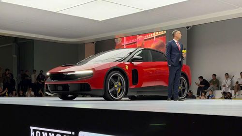 Ferrari ra mắt mẫu xe điện Luce tại Trung Quốc. Ảnh: Weibo
