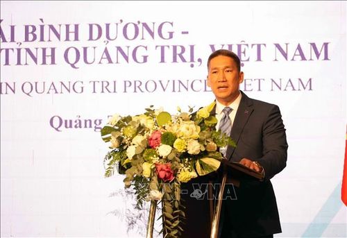 Quyền Bộ trưởng Hải quân Hoa Kỳ Hùng Cao phát biểu tại Chương trình Đối tác Thái Bình Dương - Bạn bè Thái Bình Dương năm 2026. Ảnh: Tá Chuyên/TTXVN