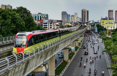 Tuyến đường sắt đô thị Nhổn - ga Hà Nội.
