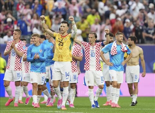 Với chiến thắng 2-1 trước Ghana, Croatia tiến vào vòng đấu loại trực tiếp với ngôi nhì bảng L. Ảnh: THX/TTXVN
