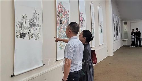 Một góc không gian triển lãm.