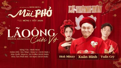 Hòa Minzy hội ngộ NS Xuân Hinh và Tuấn Cry trong nhạc phim Mùi phở.