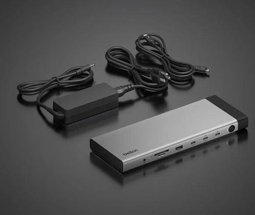 Sản phẩm hỗ trợ đa dạng cổng kết nối từ USB-A, USB-C đến đầu đọc thẻ nhớ UHS-II.