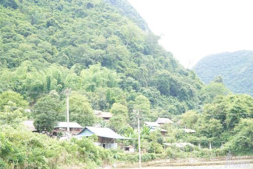 Bản Pa Xa Xá, xã Thanh Yên có 63 hộ dân nằm trong vùng nguy cơ sạt lở đất, song hiện nay chưa có hộ nào được di dời đến khu tái định cư mới.