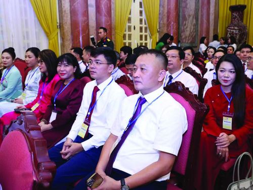 Đại biểu dự cuộc gặp mặt của Tổng Bí thư, Chủ tịch nước Tô Lâm với 101 nhà báo tiêu biểu.