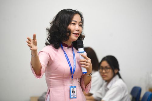  Giảng viên trường Đại học Công thương TP.HCM. Ảnh: Duy Hiệu.