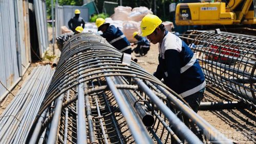 Đơn vị thi công dự án cầu Mã Đà trên tuyến đường.