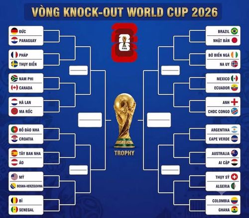 Sơ đồ phân nhánh cho thấy Argentina có nhiều thuận lợi trong hành trình tìm kiếm tấm vé tới trận chung kết World Cup 2026.