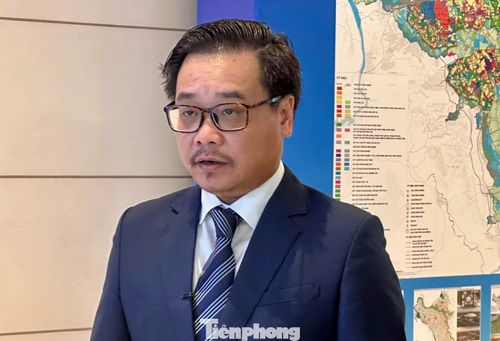 Ông Lê Trung Hiếu - Phó Giám đốc Sở Tài chính Hà Nội - chia sẻ bên lề hội nghị.