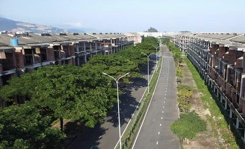 Một góc khu đô thị Golden Hills do Công ty CP Trung Nam làm chủ đầu tư.